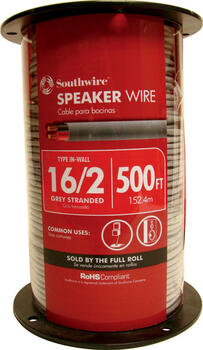 Southwire 500 ft. 16/2 Audio Stranded Speaker Wire