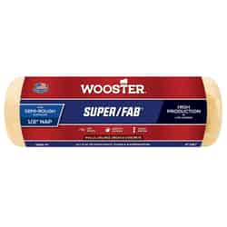 Wooster Super/Fab Knit 9 in. W X 1/2 in. S Regular Paint Roller Cover 1 pk