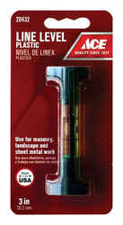 Ace 3 in. Plastic Line Level 1