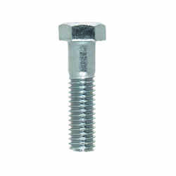 HILLMAN 3/8 in. Dia. x 1-1/2 in. L Zinc Plated Steel Hex Bolt 100 box