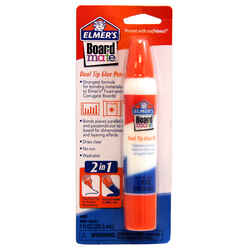Elmer's BoardMate Medium Strength Polyvinyl acetate homopolymer Dual Tip Glue Pen 1 oz