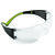 3M SecureFit Anti-Fog Clear Safety Glasses Black/Green 1 pc.