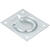 Ace Chest Ring Flush Pull Zinc Plated 3 in. L 1 pk Silver