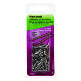 HILLMAN 17 Ga. x 3/4 in. L Bright Steel Brad Nails 2 oz.