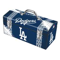 Windco 16.25 in. Steel LA Dodgers Art Deco Tool Box 7.1 in. W x 7.75 in. H