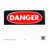 Hy-Ko English Danger 10 in. H x 14 in. W Sign Polyethylene