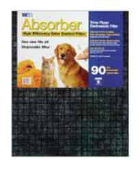 Web Absorber 20 in. W X 25 in. H X 1 in. D Polyester 9 MERV Pleated Air Filter