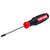 Craftsman 3 in. Phillips #1 Screwdriver Steel Black/Red 1 pc.