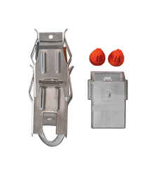 Lux Metal Receptacle Block Kit