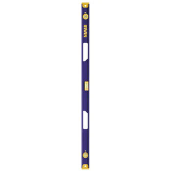 Irwin 48 in. Aluminum I-Beam Level 3 vial