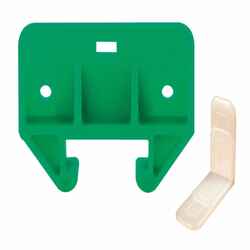 Prime-Line 1-1/8 in. L Plastic Drawer Track Guide 1 pk