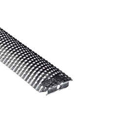 Stanley 10 in. L x 1.5 in. W Half Round Blade Die Cast Alloy Gray