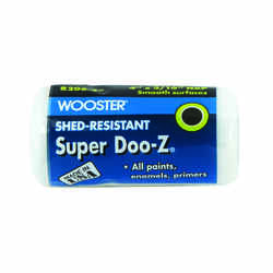 Wooster Super Doo-Z Fabric 4 in. W X 3/16 in. S Paint Roller Cover 1 pk
