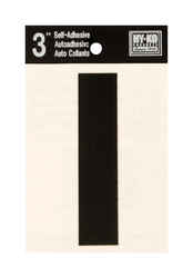 Hy-Ko 3 in. Black Vinyl Self-Adhesive Letter I 1 pc.