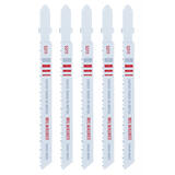 Milwaukee 4 in. T-Shank Wood cutting Bi-Metal Jig Saw Blade 5 pk 10 TPI