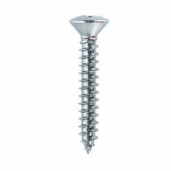 HILLMAN 4 x 3/4 in. L Phillips Oval Head Stainless Steel 100 per box Sheet Metal Screws