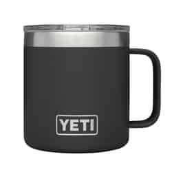 YETI Rambler 14 oz Black BPA Free Insulated Mug