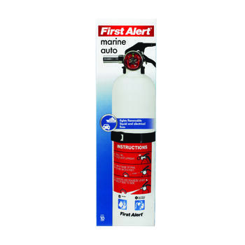 First Alert 2-3/4 lb. Fire Extinguisher For Auto/Marine OSHA/US Coast Guard Agency Approval