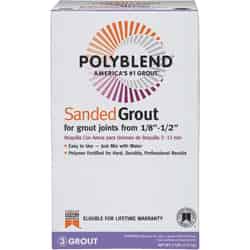 Custom Building Products Polyblend Indoor and Outdoor Antique White Grout 7 lb