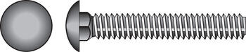 HILLMAN 1/4 Dia. x 2-1/2 in. L Stainless Steel Carriage Bolt 25 pk