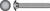 HILLMAN 1/4 Dia. x 2-1/2 in. L Stainless Steel Carriage Bolt 25 pk