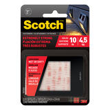 3M Scotch Medium Foam Hook and Loop Fastener 2 in. L 6 pk