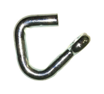 Baron Large Zinc-Plated Silver 5/16 in. L Hook 1 pk 1250 lb. Steel