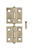 Ace 2.75 in. W x 1 in. L Bright Brass Steel Narrow Hinge 2 pk