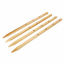 Madison Mill 36 in. H x 0.9 in. W Oak Oak Landscaping Stakes 4 pk