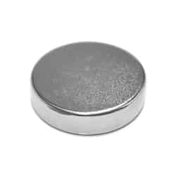 Master Magnetics .118 in. Neodymium Super Disc Magnets 6.5 lb. pull 35 MGOe Silver 3 pc.