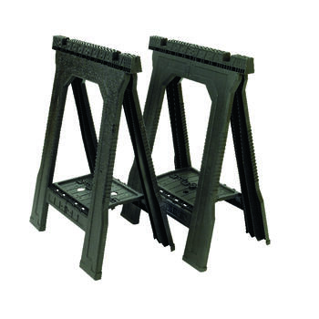 Stanley Folding Sawhorse Plastic 32 in. H