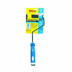 Whizz Roller System Threaded End 4 in. W Metal/Plastic Mini Paint Roller Frame and Cover