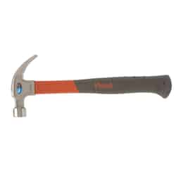 Plumb Pro Series 16 oz. Curve Claw Hammer Forged Steel Fiberglass Handle 13 in. L