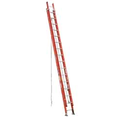 Werner 32 ft. H X 19 in. W Fiberglass Extension Ladder Type 1A 300 lb