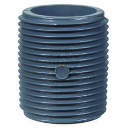 B & K Schedule 80 1 in. MPT x 1 in. Dia. MPT PVC Pipe Nipple
