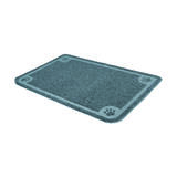 Petmate No Scent 1 pk Litter Mat Blue Vinyl