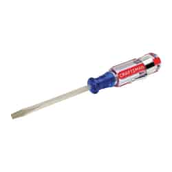 Craftsman 2 in. 1/8 Screwdriver Steel Slotted Red 1