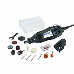 Dremel Corded 1/8 in. Kit 120 volts 2-Speed Rotary Tool 35000 rpm 15 pc.