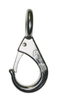 Baron 5/8 in. Dia. x 2-3/4 in. L Polished Steel Snap Hook 440 lb.