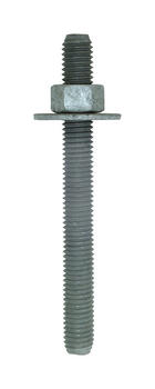 Simpson Strong-Tie 1/2 in. Dia. x 5 in. L Galvanized Steel Hex Bolt 1 pk