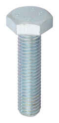 HILLMAN M10-1.50 mm Dia. x 40 mm L Heat Treated Steel Hex Head Cap Screw 40 box
