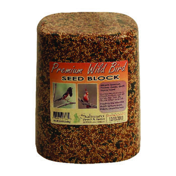 Sahuaro Seed Block Assorted Species Bird Food Block Millet 8 lb.