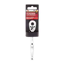 Ace Locking 1/4 in. drive Chrome Quick-Release Ratchet 1 pc.