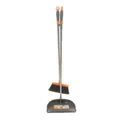 Casabella 11.5 in. W Soft Rubber Broom with Dustpan