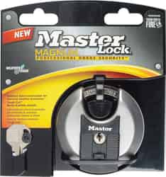 Master Lock 1-11/16 in. H x 1 in. W x 3-1/8 in. L Steel Ball Bearing Locking 1 pk Shrouded Shackl