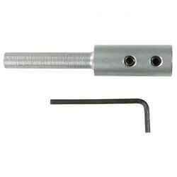 Irwin 4 in. Steel Forstner Bit Extension 3/8 in. Round Shank 1 pc.