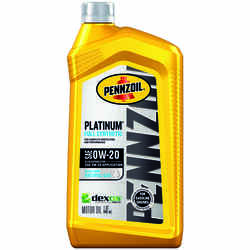 PENNZOIL Platinum 0W-20 4 Cycle Engine Motor Oil 1 qt.