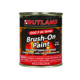 Rutland Black High Heat Paint 16 oz.