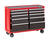 Craftsman 52 in. Steel 10 drawer 37.5 in. H x 18 in. D Red Rolling Tool Cart