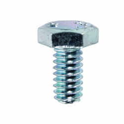 HILLMAN 1/4 in. Dia. x 1/2 in. L Zinc Plated Steel Hex Bolt 100 box